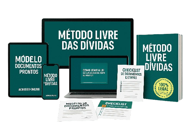 Mockup Método Livre das Dívidas